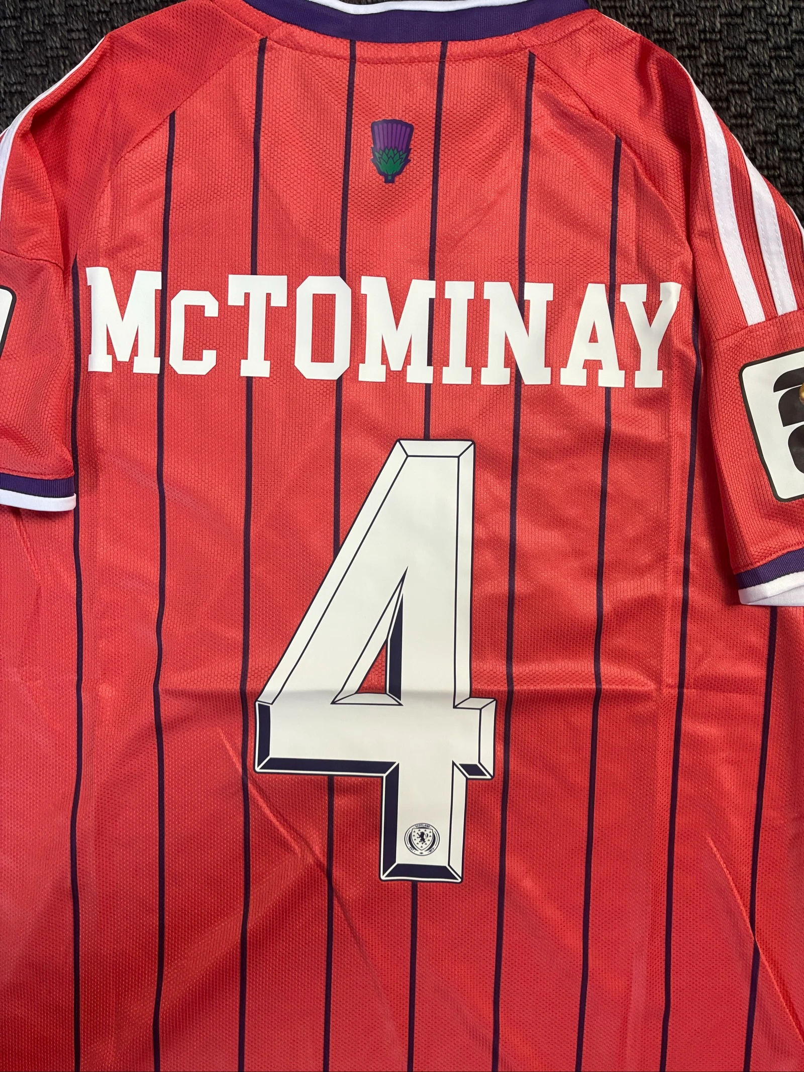 Camiseta de visitante de Escocia 2026 - McTominay – photo 7